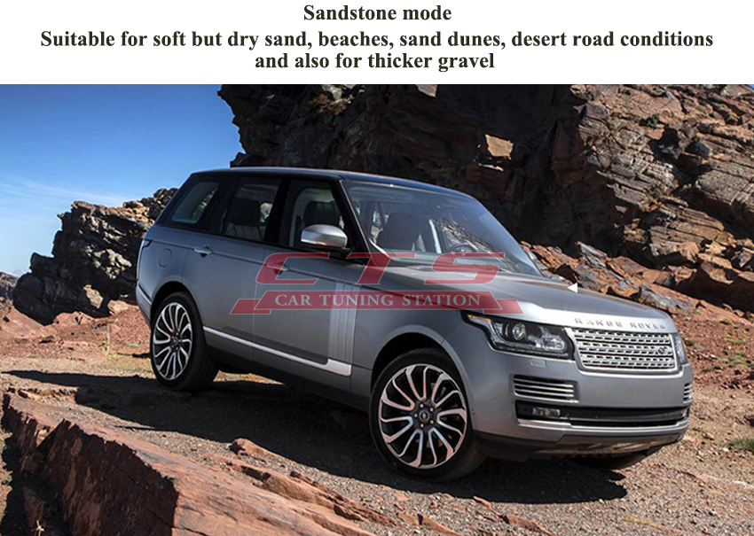 Range rover terrain process control sandstone mode