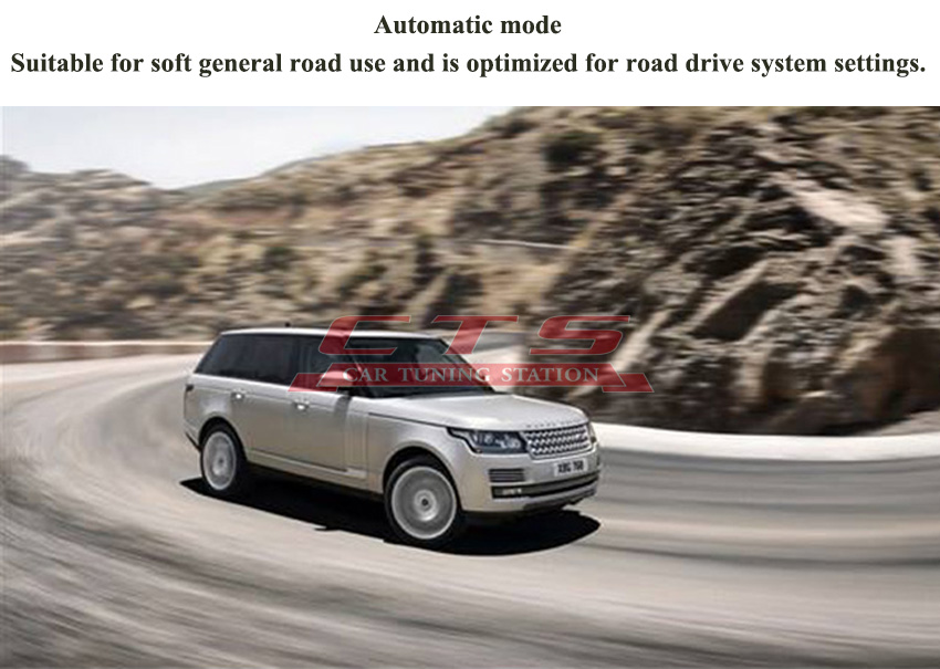 Range rover terrain process control auto mode