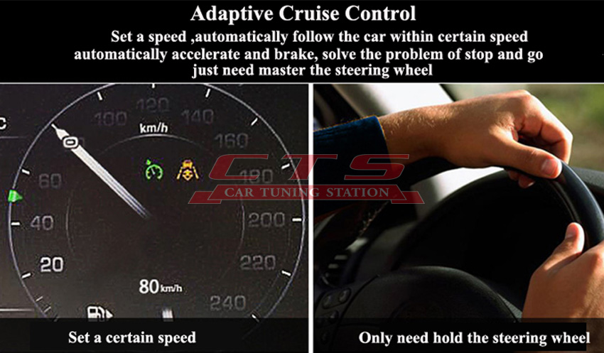 Range Rover Evoque adaptive cruise control