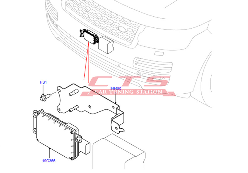 Range Rover adaptive cruise control install