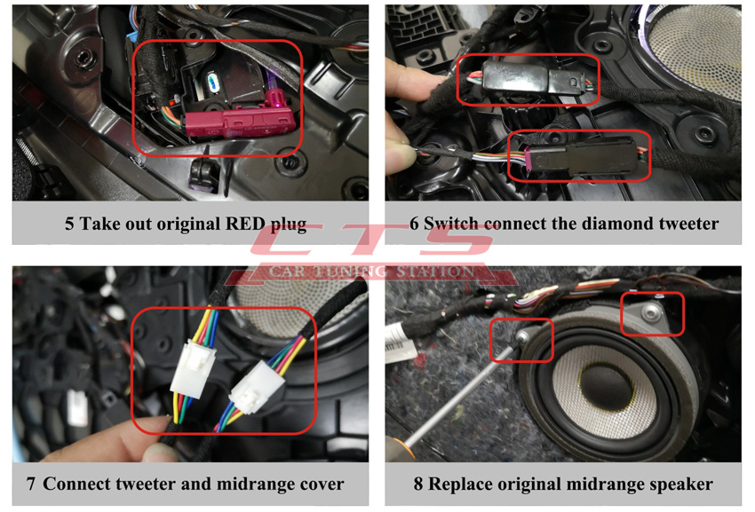 BMW G30 bowers&wilkins tweeter Installation instrution 