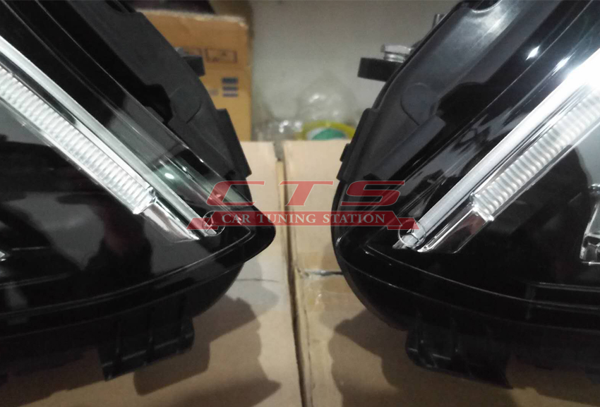 detail about the headlamp