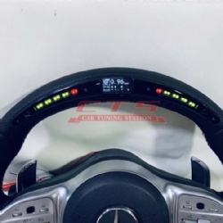 AMG style steering wheel with LED display