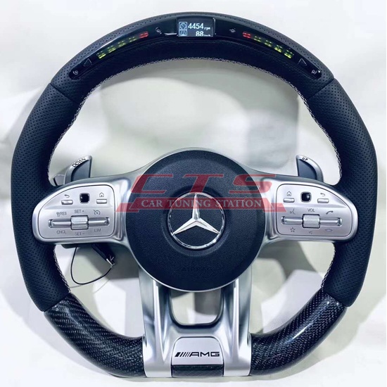 AMG style steering wheel with LED display