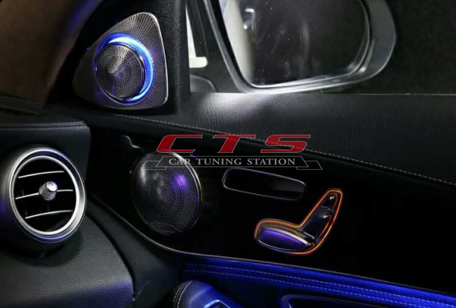 Bumester rotation motorize tweeter nighttime effect