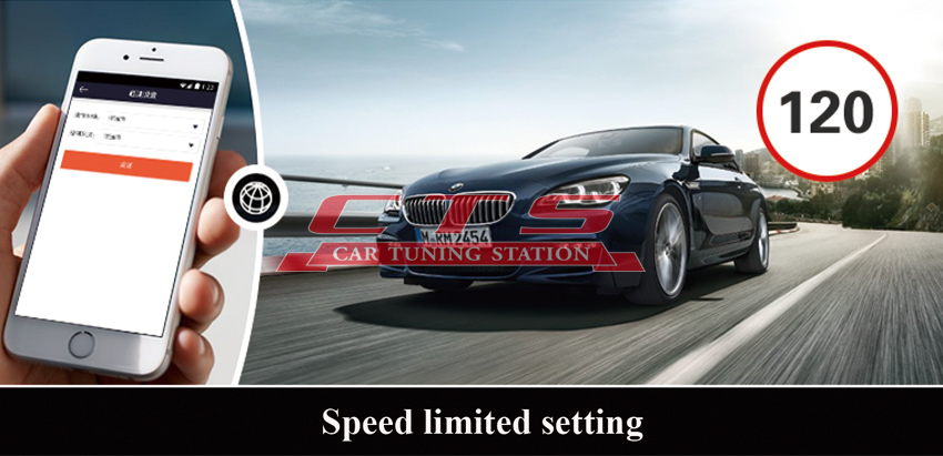 bmw remote key speed limited setting 