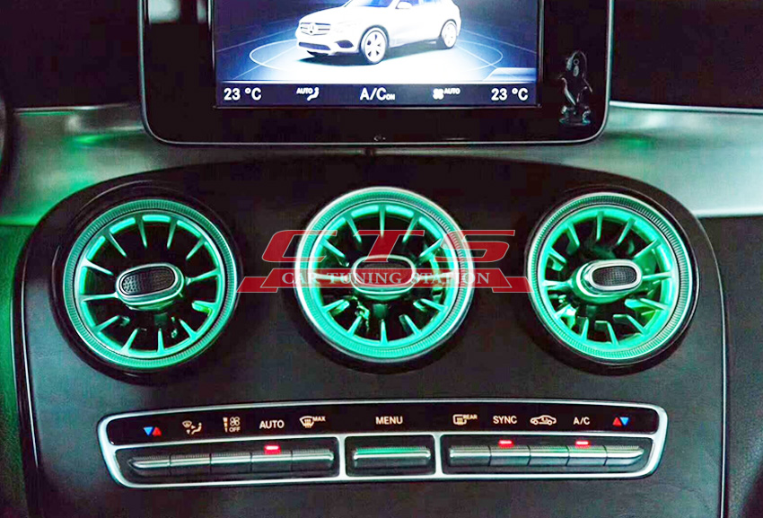 mercedes turbine air vent