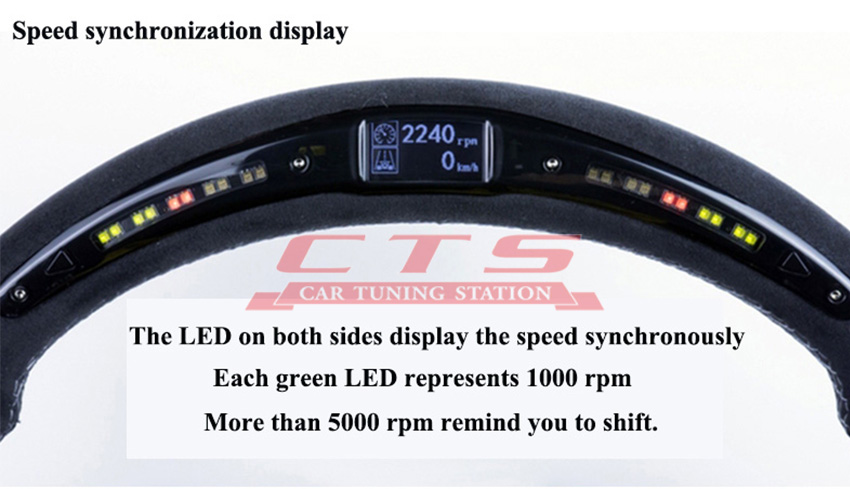 BMW SERIES LED STEERING WHEEL