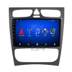 GPS navigation radio For Mercedes Benz C-Class W203 C200 C320 C350 CLK W209 2002-2005 Android 10 multimedia video player