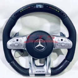 AMG style steering wheel with LED display